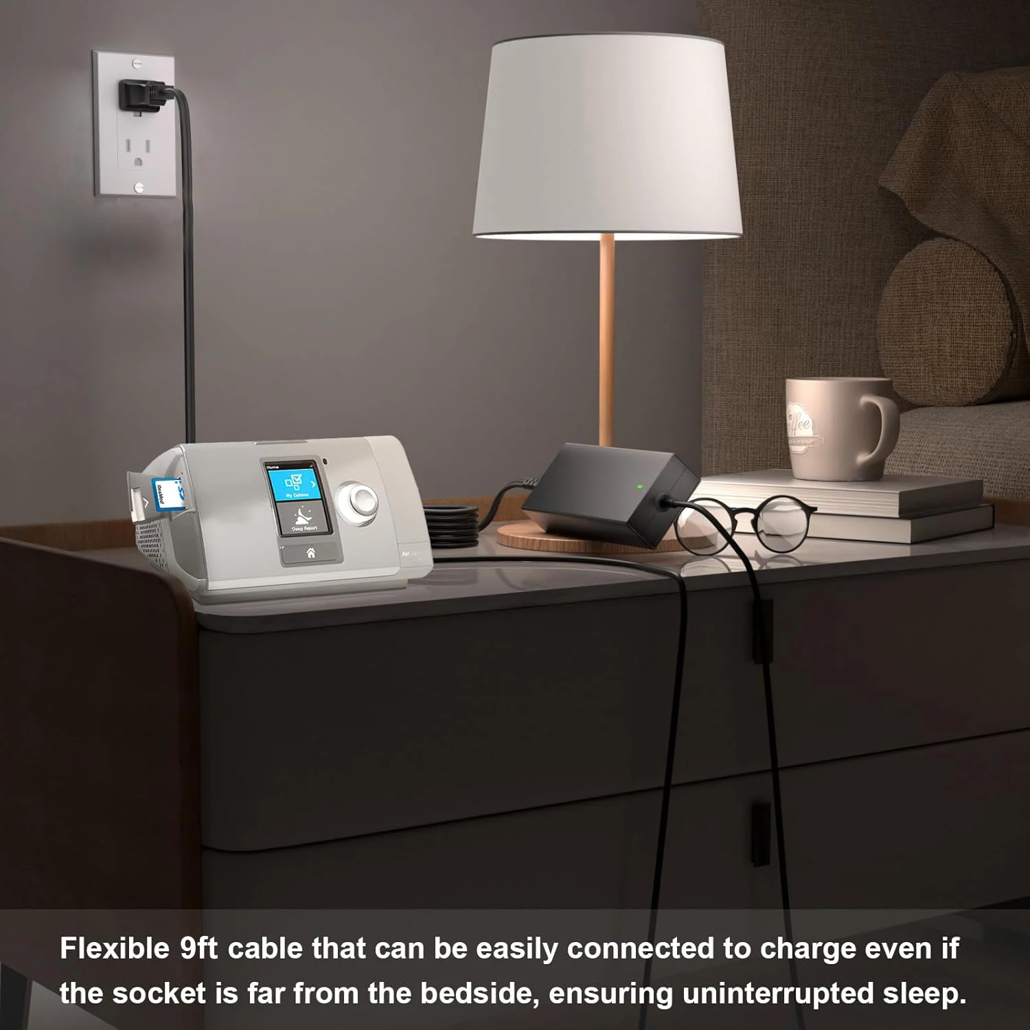 Für Resmed AirSense 10/11 DC-Konverter, DC-Adapter 12V-24V Autoladegerät für Airsense 11/10 Netzteile 65W ResMed AirSense – Detail 17