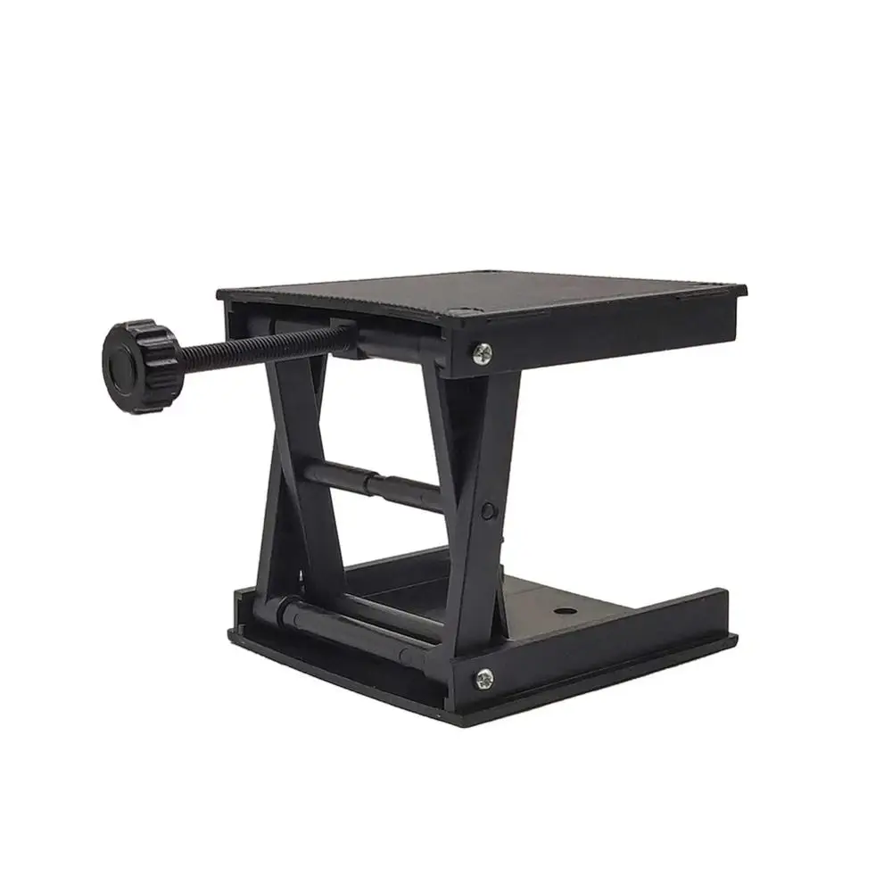 1Pcs Durable Plastic Lifting Platform 90x90mm Adjustable Lifting Height Laboratory Table Small Experiment Workbench