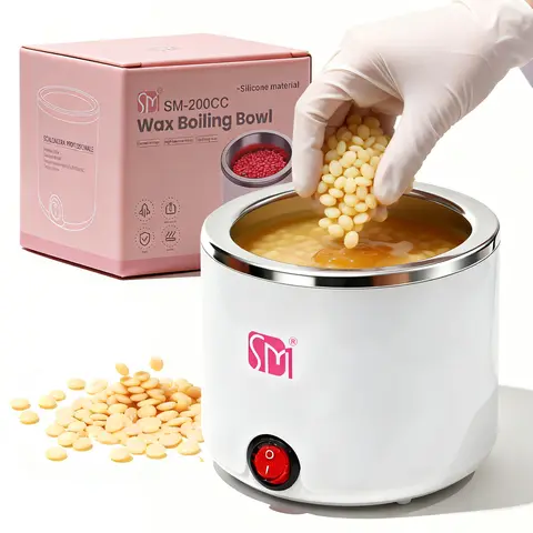 Professional Waxing Wax Warmer Hair Removal Quick Heating Wax Melt Warmer Easy to Use at Home Waxing Kit for the Whole Body