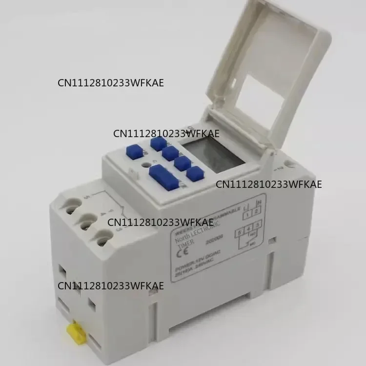 THC15A Electronic Weekly 7 Days Programmable Digital Time Relay Time Control Switch 12V 24V 110V 220V Bell Ring Relay 16a