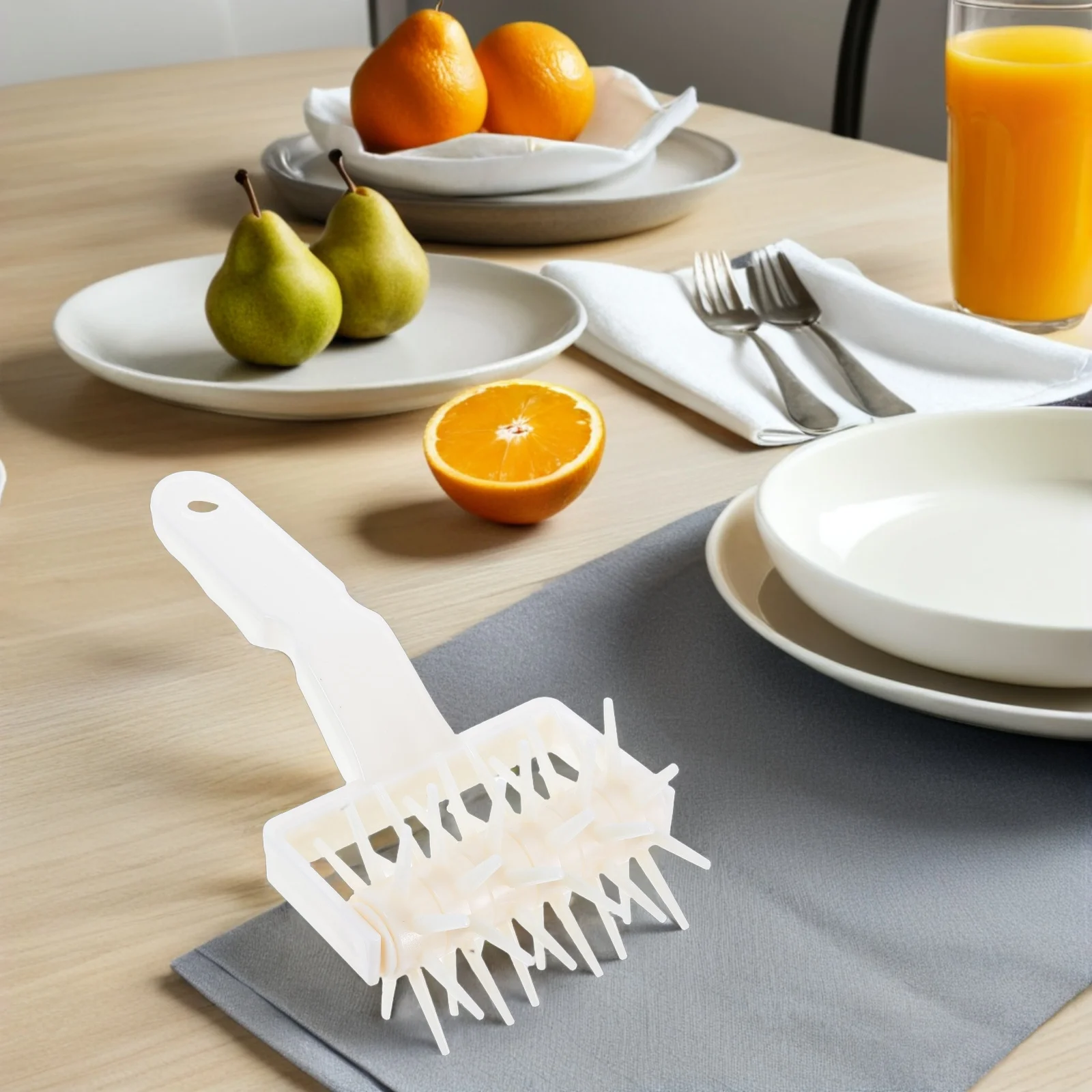 3 قطعة يده العجين دوكر الأسطوانة البلاستيك البيتزا ثقب صانع أداة لخبز الكوكيز الفطائر المعجنات تنوعا استخدام المطبخ #6