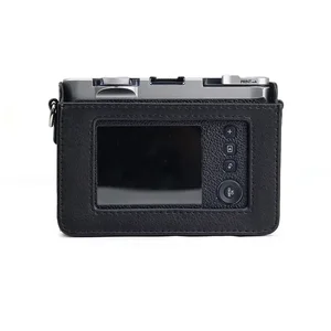 Retro -Kamera -Tasche für Mini Evo mit Schultergriff Leder PU Cover Schutzkamera Umhängetasche 6 Hauptverkaufsfretoo - №6
