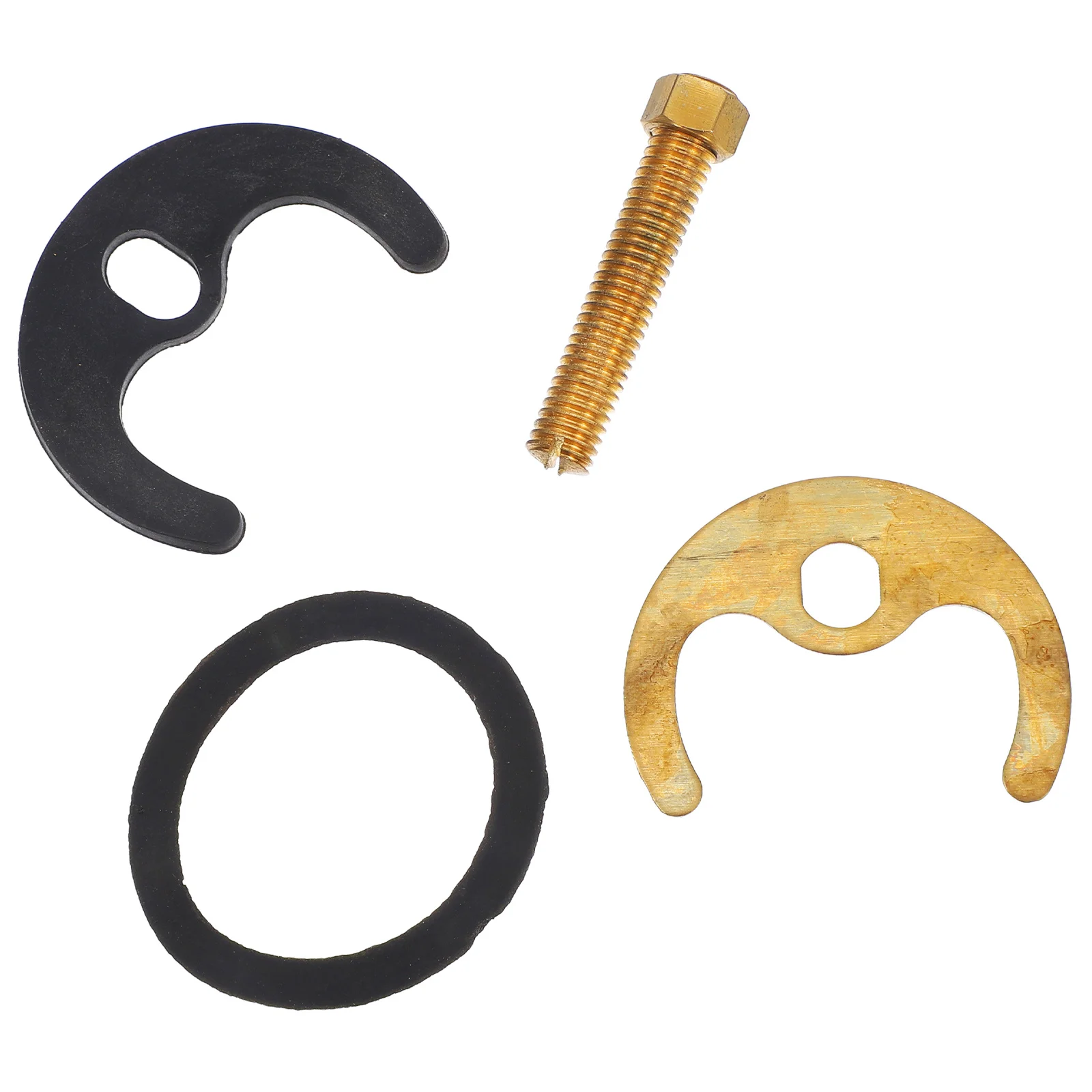 

Kitchen Faucet Horseshoe Mounting Accessories Copper Nut Fixing Tool Wash Basin Tap Fitting Hot Cold Water Faucet Repair Kit