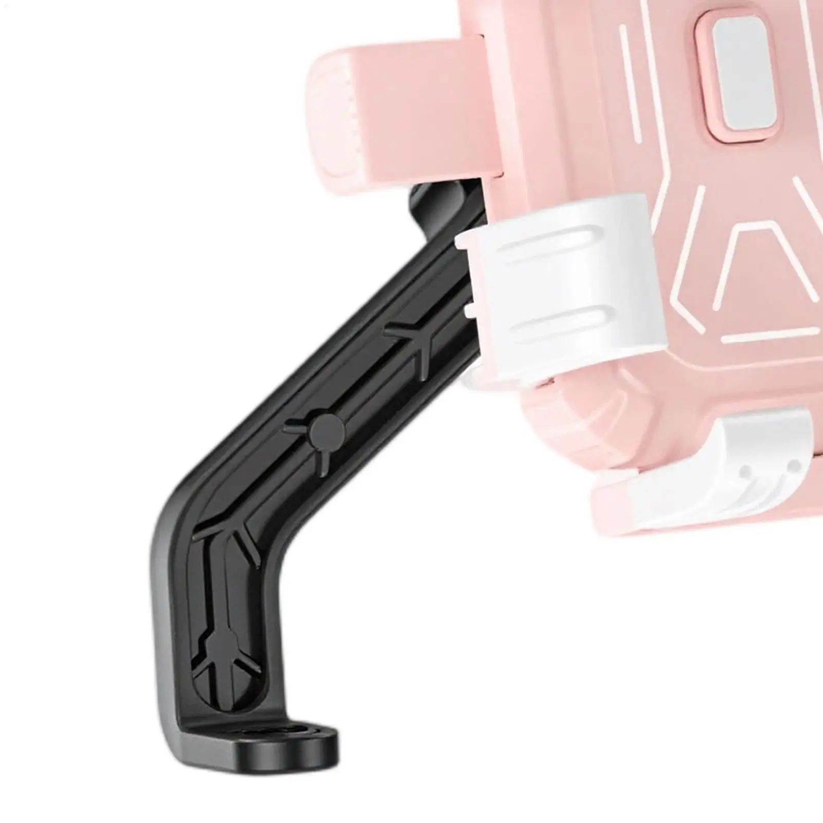

Bike Phone Mount Handlebar Shock Absorption Anti-Scratch Motorcycle Phone Holder With Mini Helmet For Navigation Video Recording