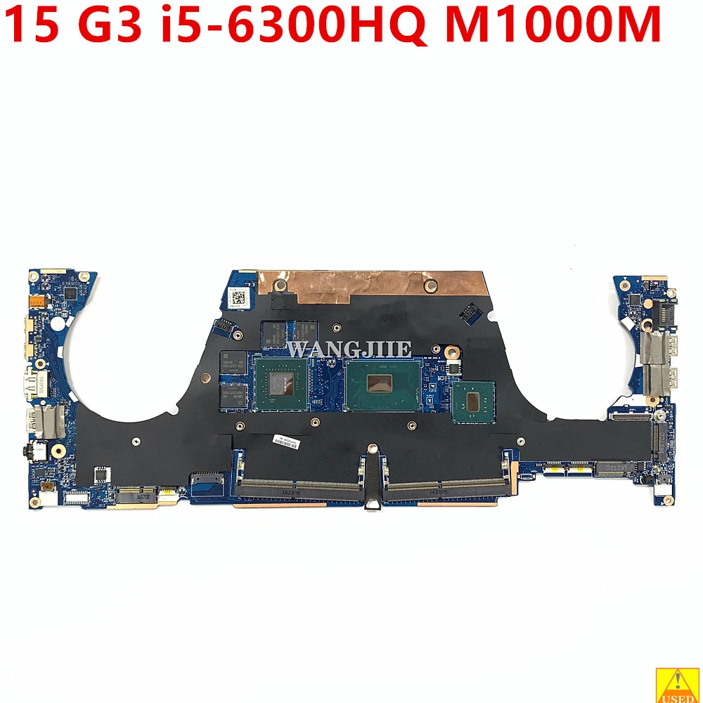 

863779-601 863779-001 863779-501 LA-C401P For HP ZBOOK15 G3 Laptop Motherboard with i5-6300HQ CPU M1000M GPU DDR4