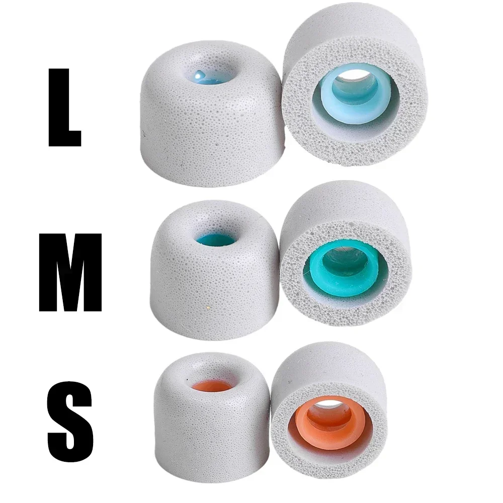 BAPPSUS Memory Foam Kopfhörer Ohrpolster Fall für Sony WF-1000XM4 WF-1000XM3 In-Ear-Abdeckungen Ohrhörer Tipps Ohrkappen Ohrstöpsel Zubehör S/M/L 3