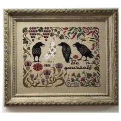 8258 Borduurpakketten Stich Kruissteek Diy Kruissteekset Kerstborduurwerk Complete Kit Handwerk Naald Kunst & Ambacht