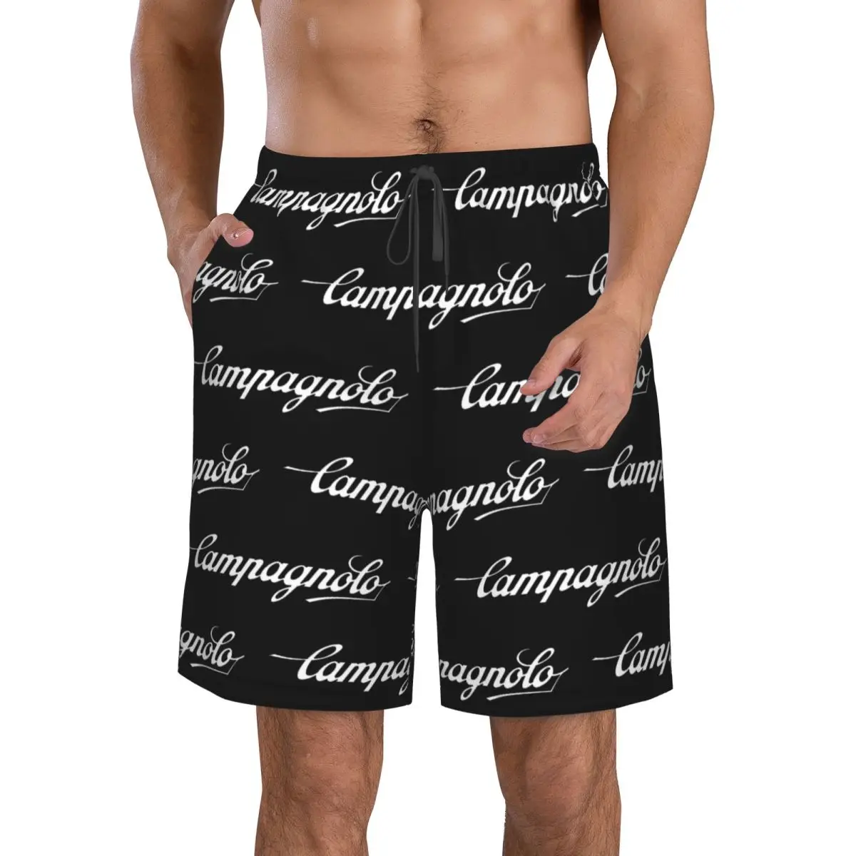 

Campagnolo Trunks Beach Board Shorts Casual Quick Dry Swim Summer Men Pants