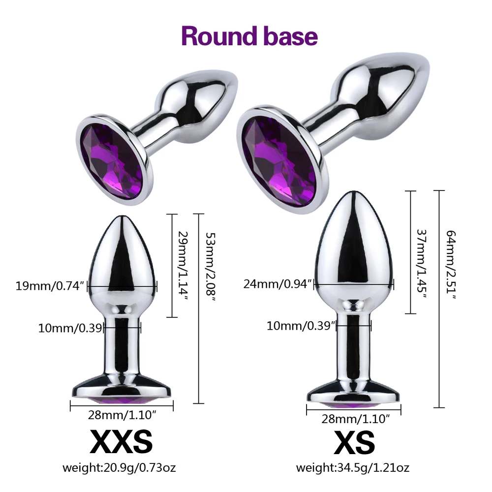 plug anal barato Amazon.com: Session Jewel Butt Plug Beginner 4 Piece Set - Extra Small,  Small, Medium, Large - Wide Base Prevents Slippage - Metal Anal Sex Adult  Toy for Men & Women main image 1