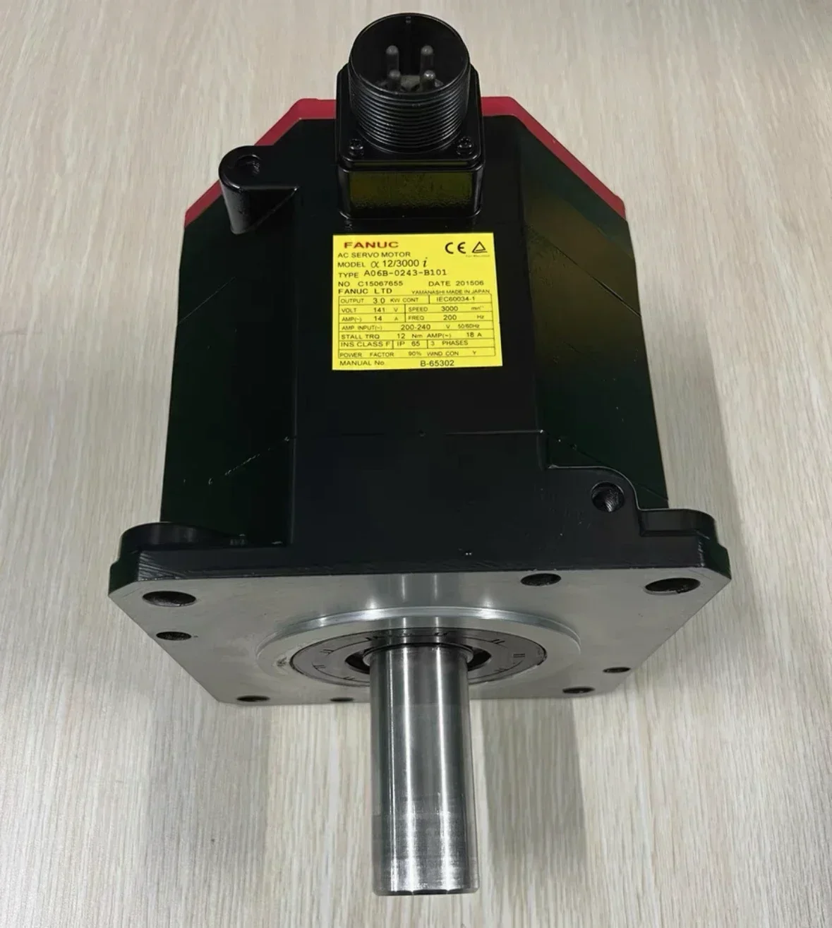 

Used Motor A06B-0243-B101Functional Testing Is Fine