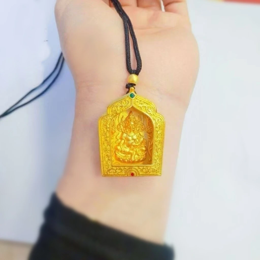 

Благословение Агалангата кулон для женщин ювелирные изделия в этническом стиле кулон Будды мужские аксессуары-колье