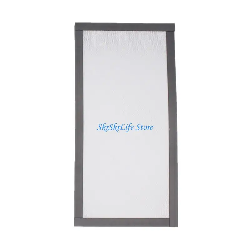 E65E PVC Cooling Fan Dust Filter 12X24cm/14X28cm Desktop Computer Industrial Fan Filter Cover Dustproof Net