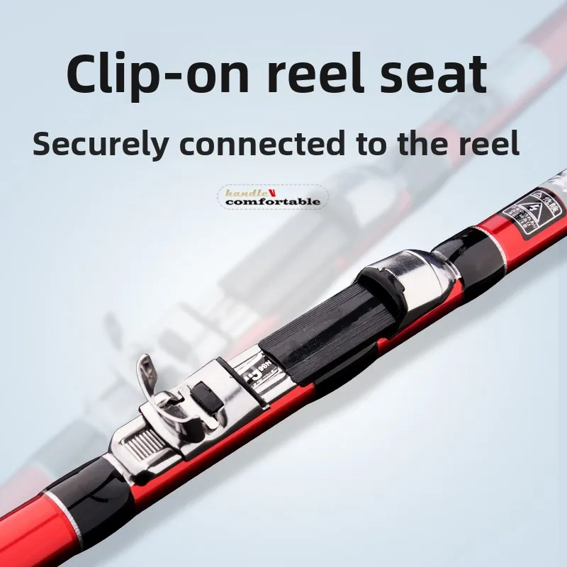 Upaded Gw Jingle Wave Carbon Fiing Rod 5.4m سوبر الصلب ort قسم القفز قضيب خفيف للغاية مسافة صب طويلة