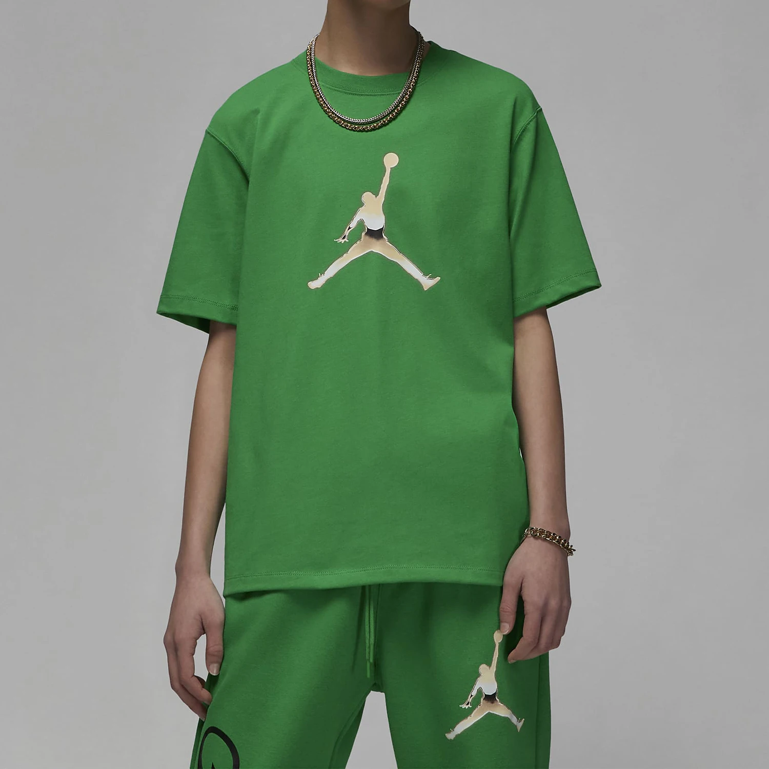 

Nike Genuine Product Jordan Summer New Women's Fashion Print T-Shirt FJ2511-310