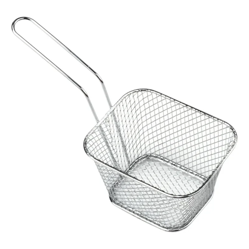 Utensili portatili da cucina Mini cestini per trucioli friggitrice che serve cestino per alimenti cucina convenienza gadget per la casa accessori per friggere la casa