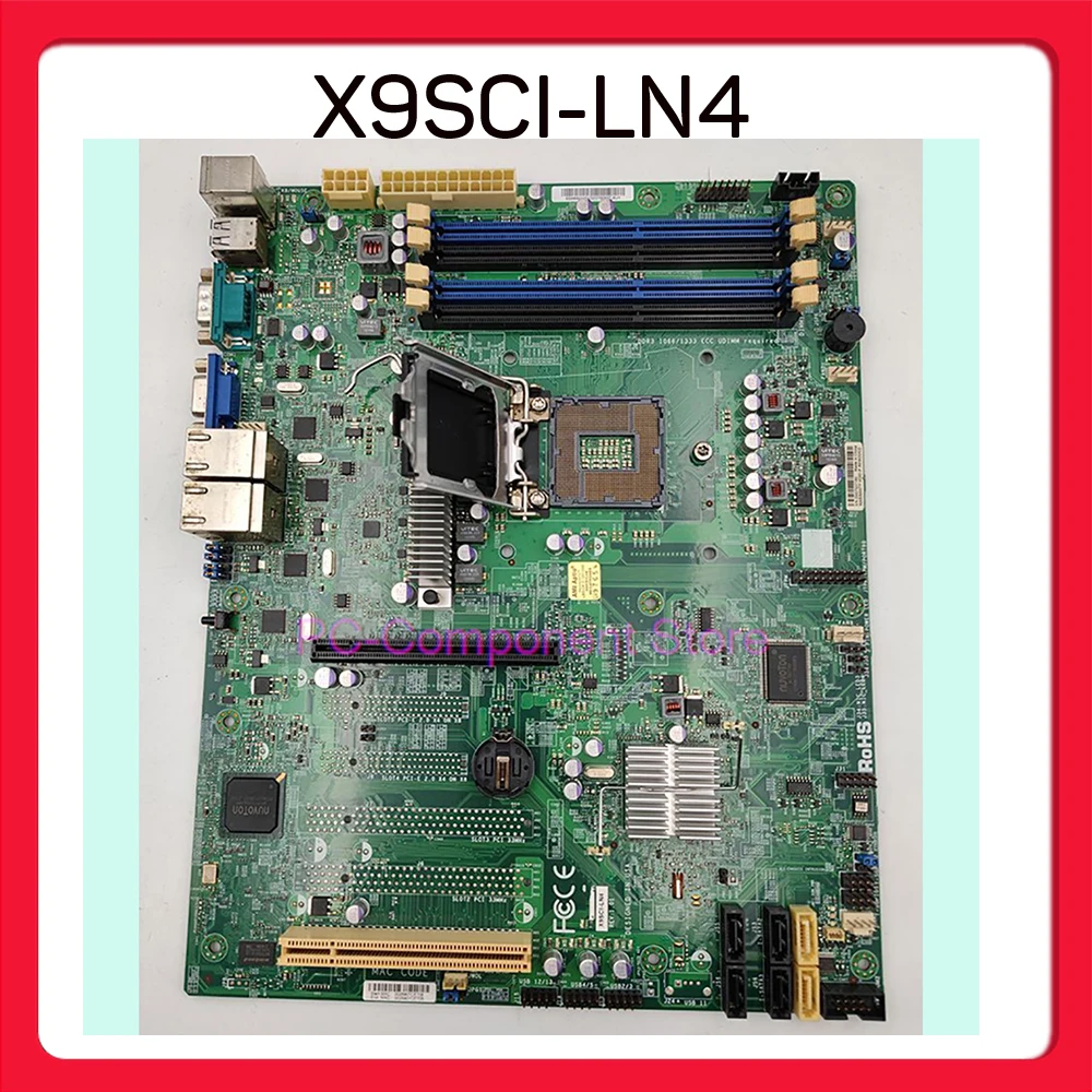 

X9SCI-LN4 For Supermicro Server Workstation MotherboardLGA1155 Supports Intel® Xeon® E3-1200 E3-1200 V2 Series