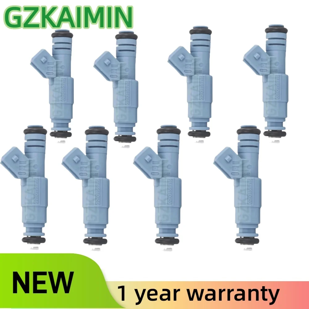 Set 8pcs Fuel Injector Nozzle Injection  OEM 0280155715 0 280 155 715  For Chevrolet for Ford Pontiac LS1 LT1 5.0 5.7 250cc .