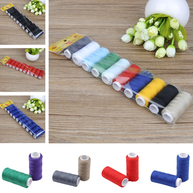 Handmade Sewing thread, Home Embroidery Sewing Machine Line Box Durable Sturdy Hand Stitching Tool