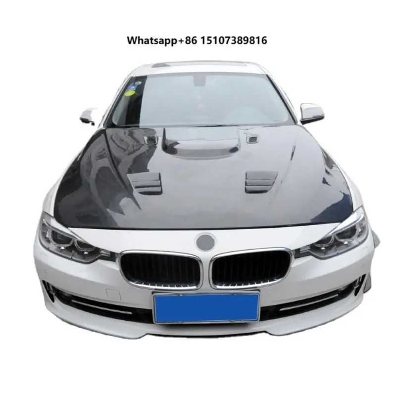

MRD Carbon Hood for F30 F35 3 Series 2013-2019 Engine Cover Carbon Fiber Car Hood Bonnet Cover