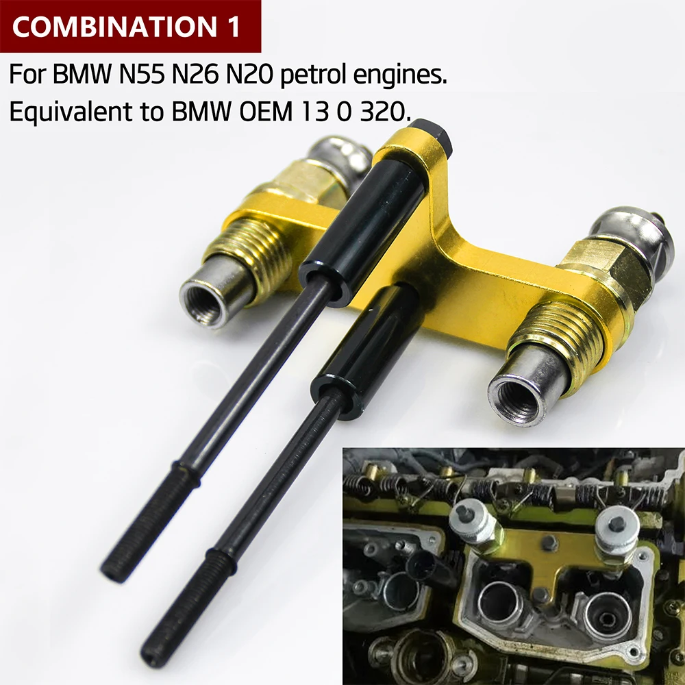 Master Kit Fuel Injector Remover Installer Tool for BMW N20 N55 N63 N53 N54 & For BENZ M271 M270 M274 276