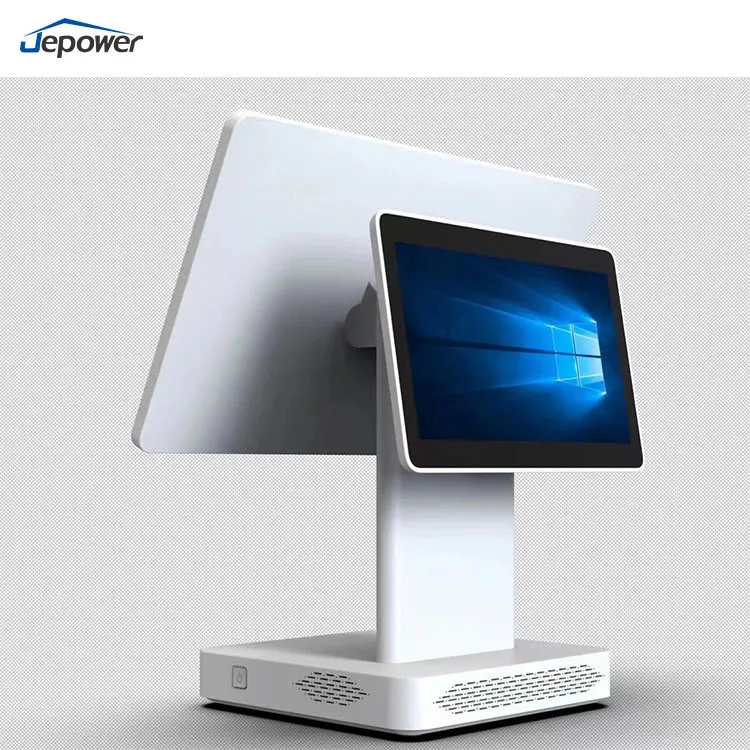

Jepower All-In-One POS Terminal New Win10 OS Touch Screen LCD Display Complete POS Systems Cash Register Machine