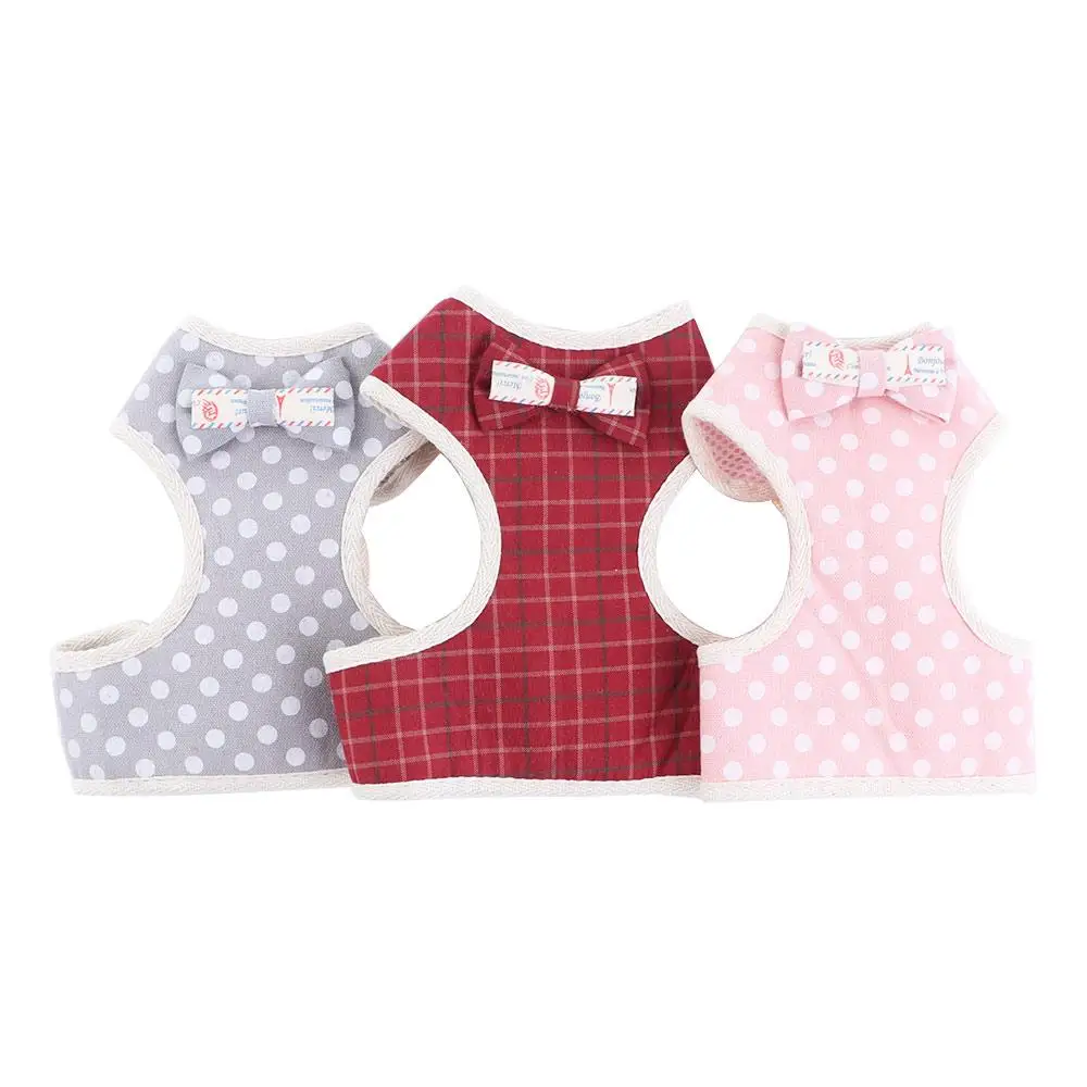 

Soft Bow Chihuahua Training for Dogs Cats Outdoor Walking Dog Leads Cat Chest Strap Pet Supplies Dog Harness Leashs