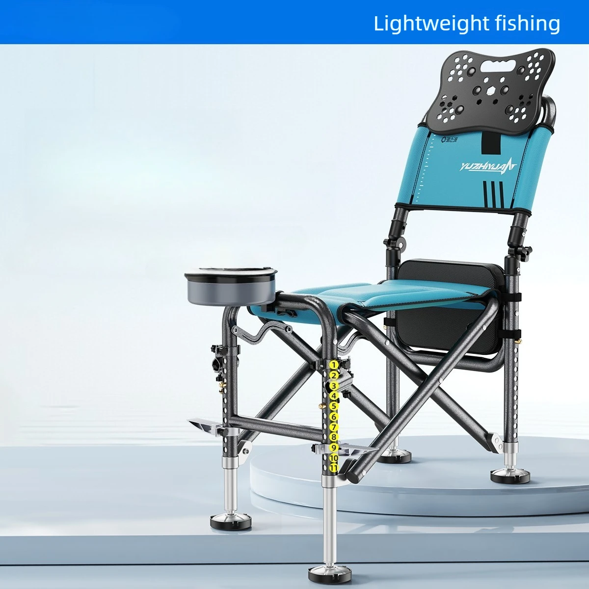 

Ultra Light Knight Fishing Stool 2026, New Foldable Small Chair for Wild Fishing, Stable Anti-Shake Scratch Resistant Wearable