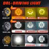 CO LIGHT 5 인치 오토바이 헤드 라이트 흰색 노란색 높은 낮은 빔 LED 작업 전면 조명 오토바이 안개 램프 스쿠터 방수 6
