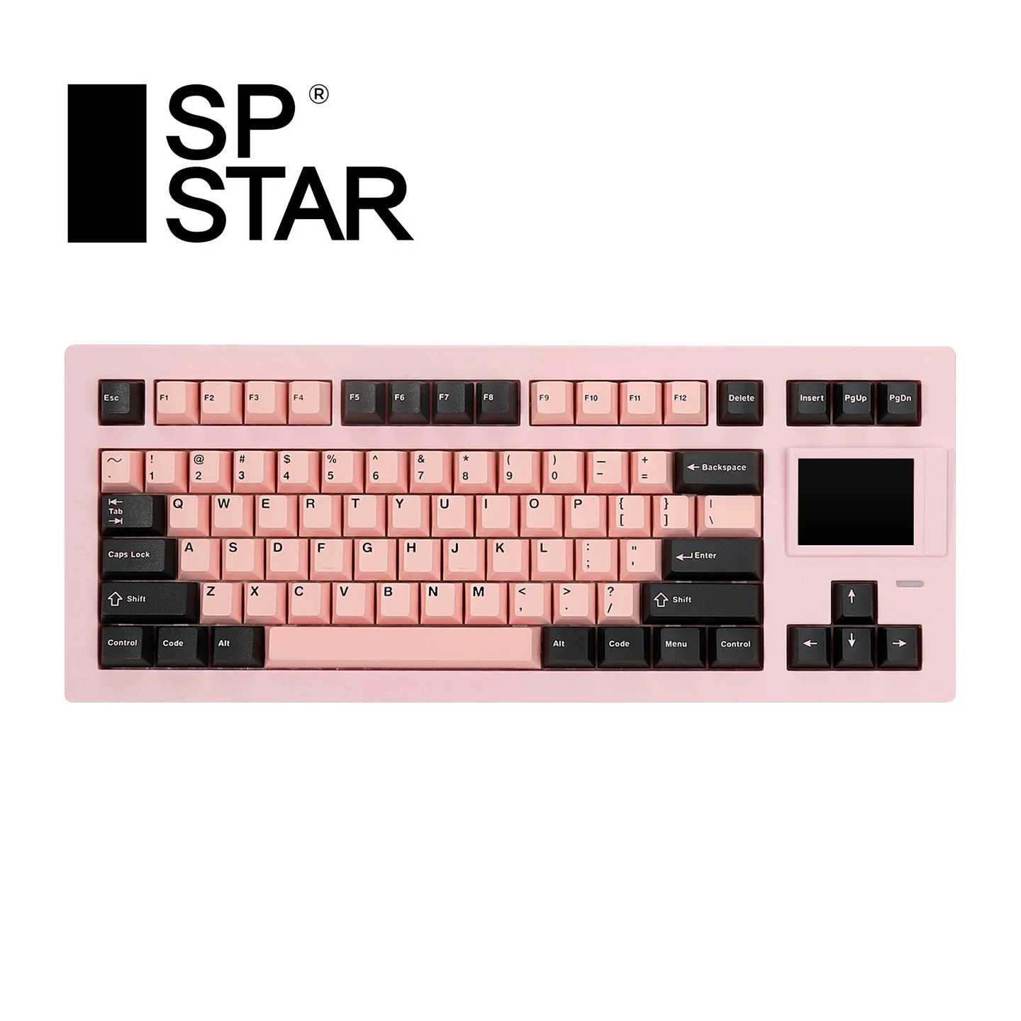 The Polaris D82 PRO+ has a personalized display screen that supports GIF image hot-swappable three-mode mechanical keyboard.