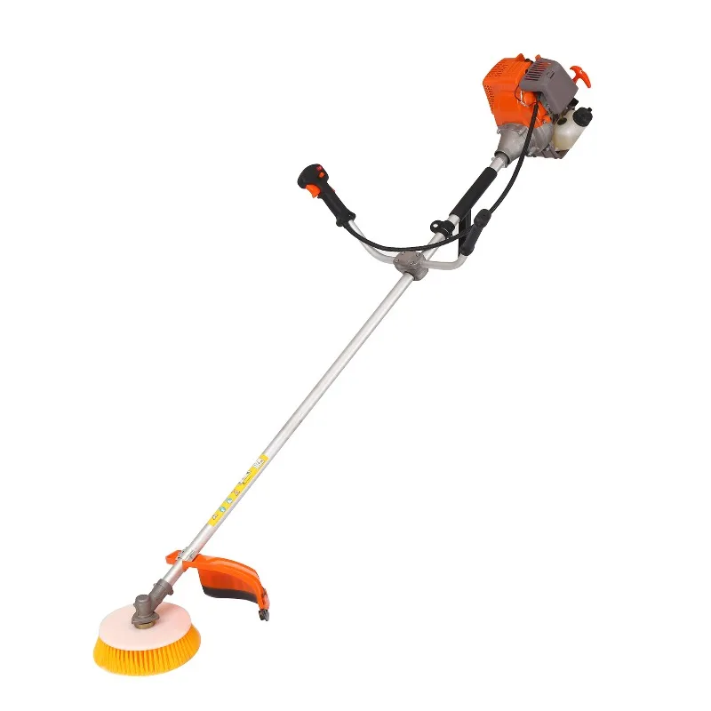 Electric lawn mower Universal basement floor washing brush machine Cement floor disc hard bristle floor brush cleaning machine