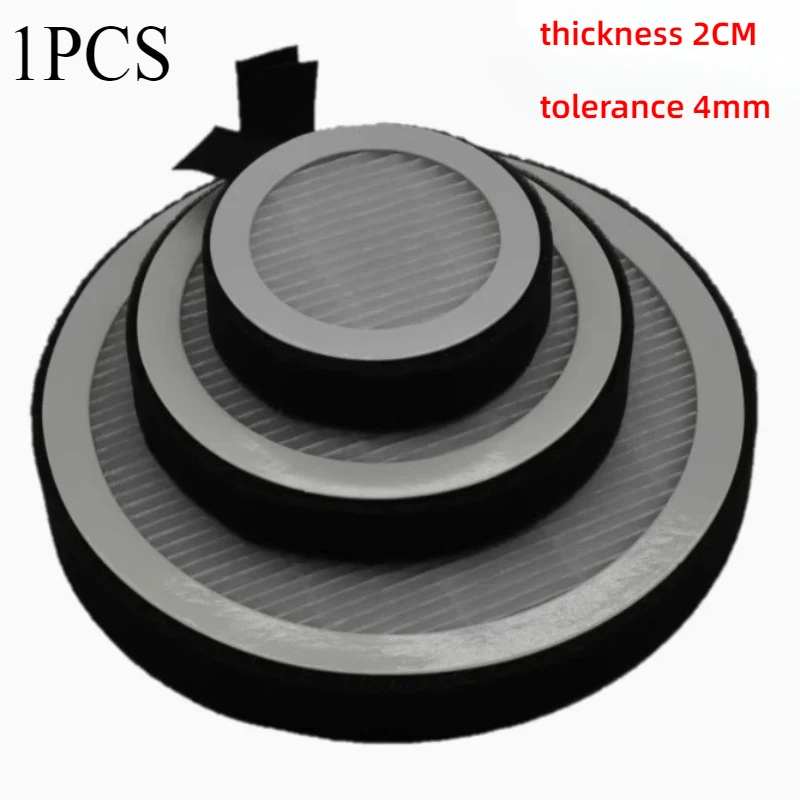 1PC Round Pipeline duct air filter for PVC pipes fresh air ducts filter screen Dust removal Air filter element spare