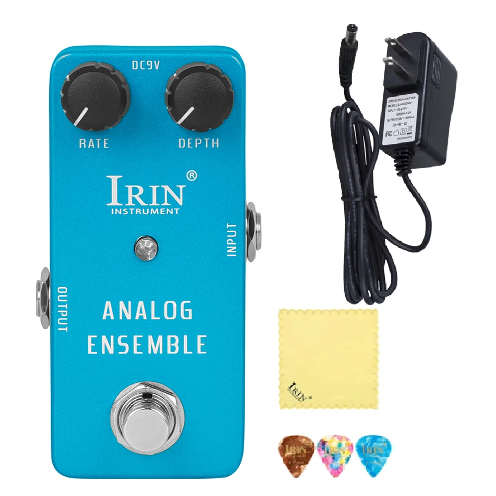 

IRIN RS-07 Analog Ensemble Guitar Effect Pedal Simulate The Pure Line Chorus Effects True Bypass Pedal Guitar Accessories