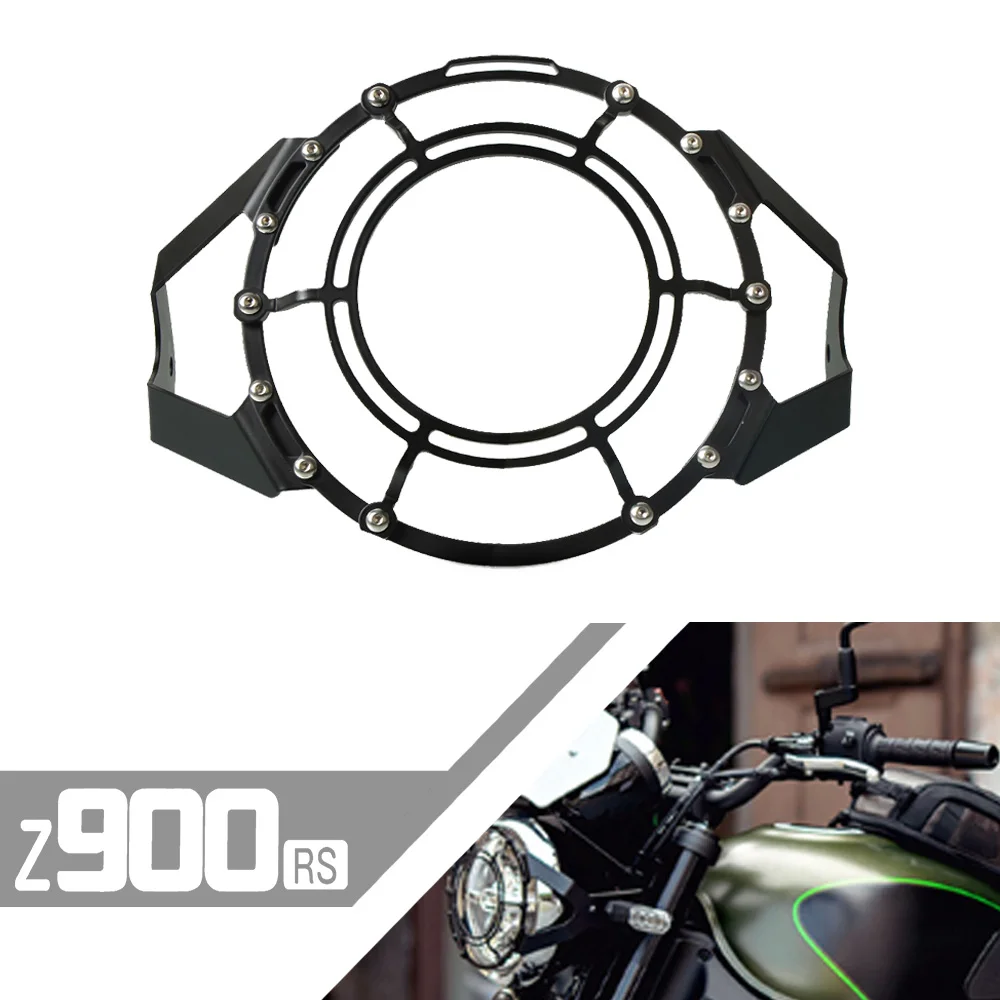 

For kawasaki Z 900 RS Z900 rs Z900RS 2017 2018 2019 2020 Motorcycle Headlight Head Light Guard Protector Cover Protection Grill