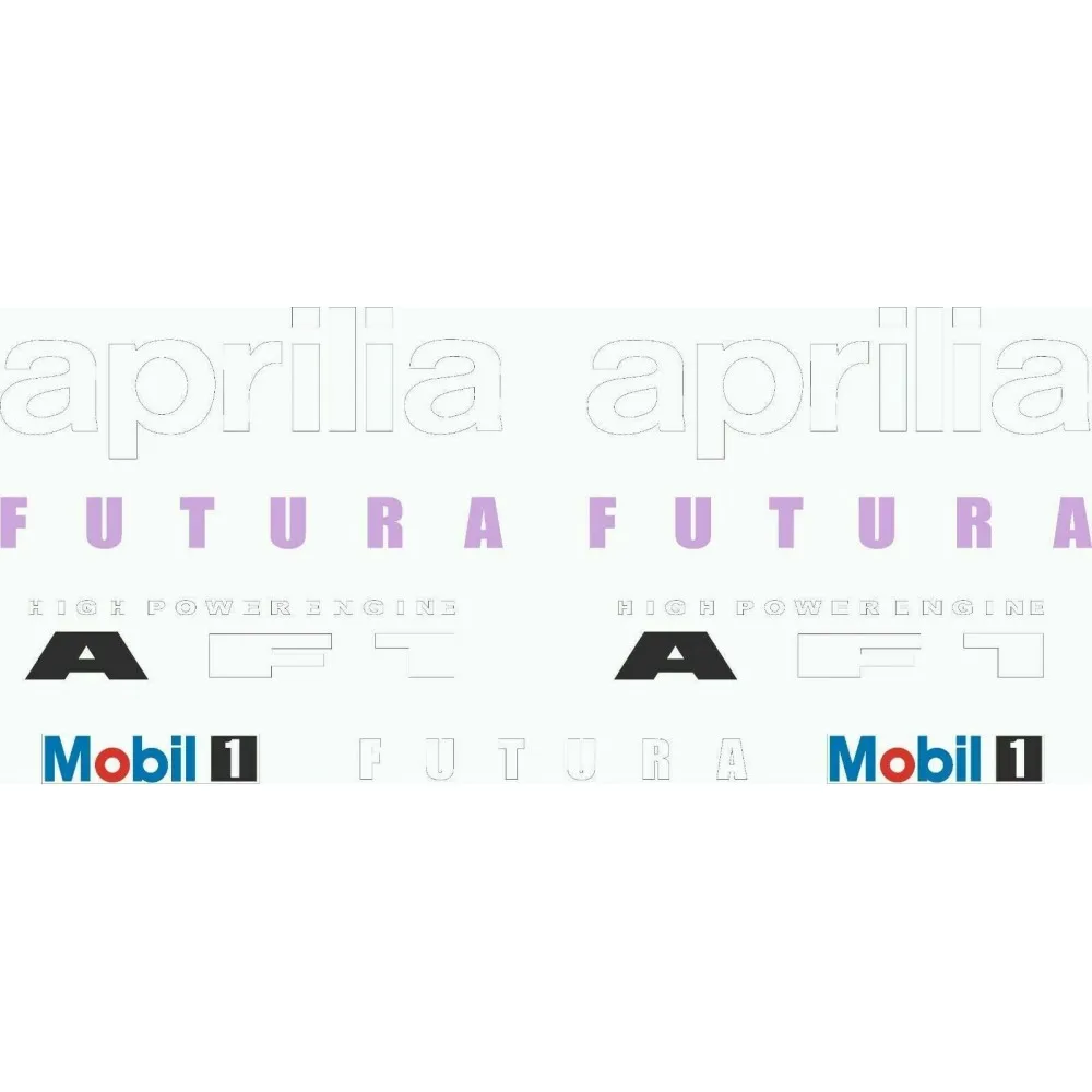 Classic motorbike compatible stickers  APRILIA AF1 Futura