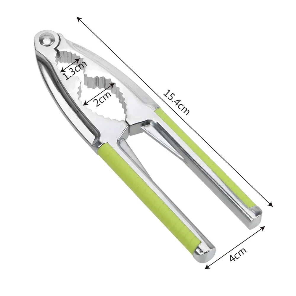 Pine Pecan Hazelnut Plier Kitchen Tools Nut Clip Multi-Function Quick Walnut Cracker Stainless Steel Nutcracker