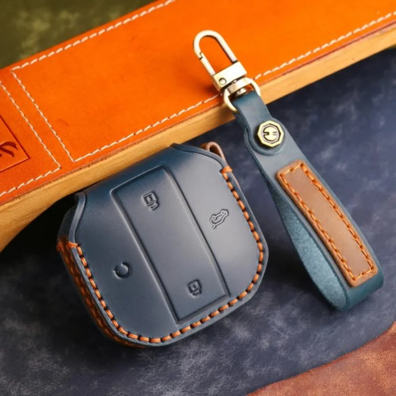 

Кожаный чехол для ключей от машины A + для сумки для дистанционной защиты Jetour T1 Freedom Traveler