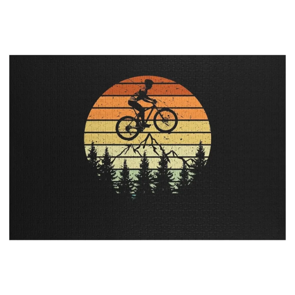 Quebra-cabeça para crianças, mtb, mountain bike, bmx, estrada, mountain bike, personalizado, foto