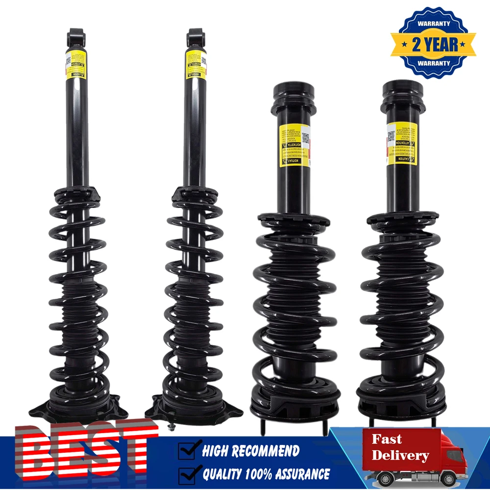 

4X AWD Front Rear Spring Suspension Shock Absorber Strut Assys For Tesla Model S 70D 85D 90D 100D 2015-2019 1030607-01-A