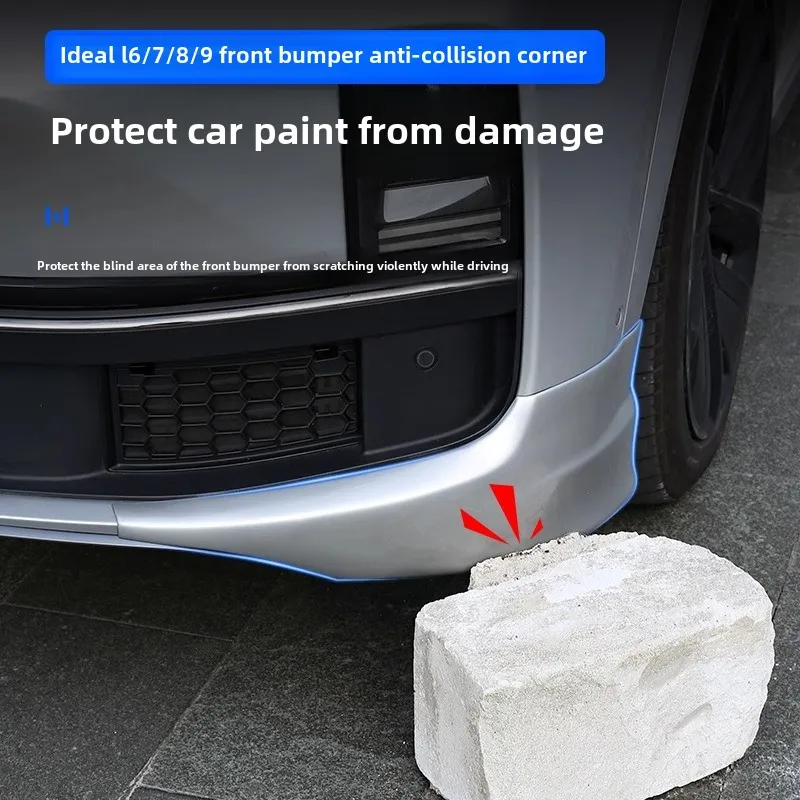 For Li Lixiang L6 L7 L8 L9 Car Front Bumper Collision Protection Scratch Protection Car Body Modification Accessories