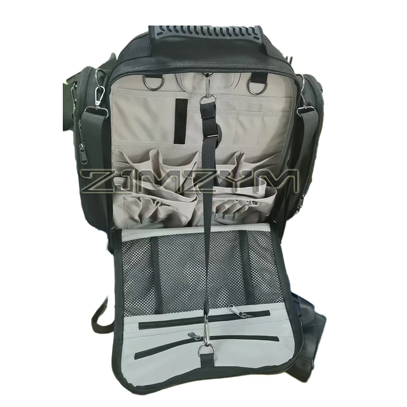 Kit de herramientas, bolsa de almacenamiento de herramientas portátil, bolsa de herramientas gruesa resistente al desgaste, kit de herramientas cruzado para electricistas y carpintería