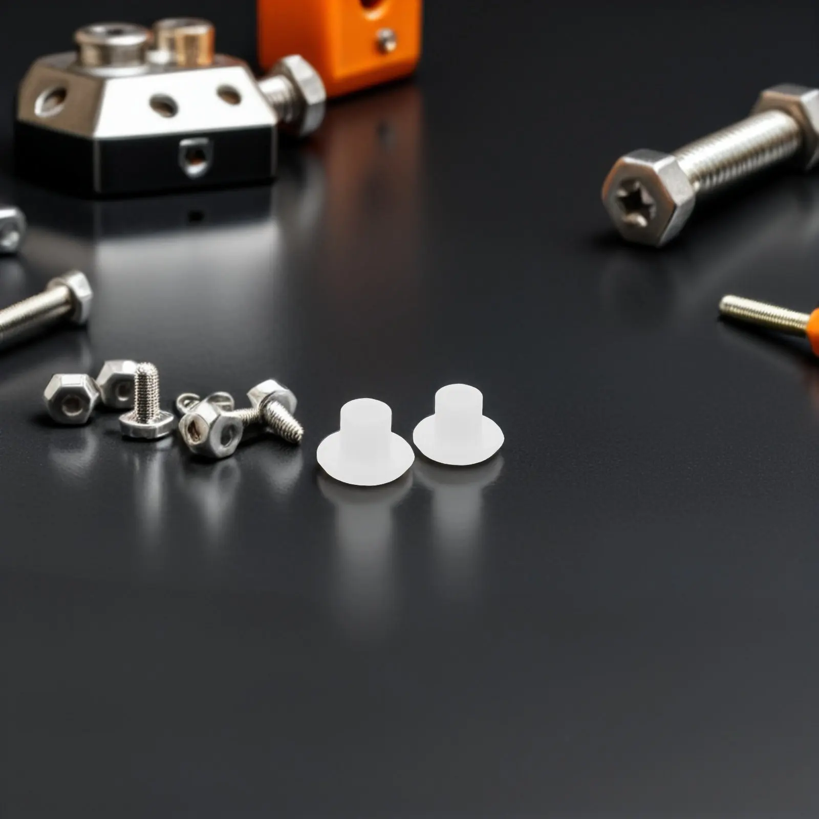 1200Pcs White Round Plastic Screw Covers 5Mm Plug Hole Covers for Furniture Cabinets Shelves Tables Elegant Invisible Finish