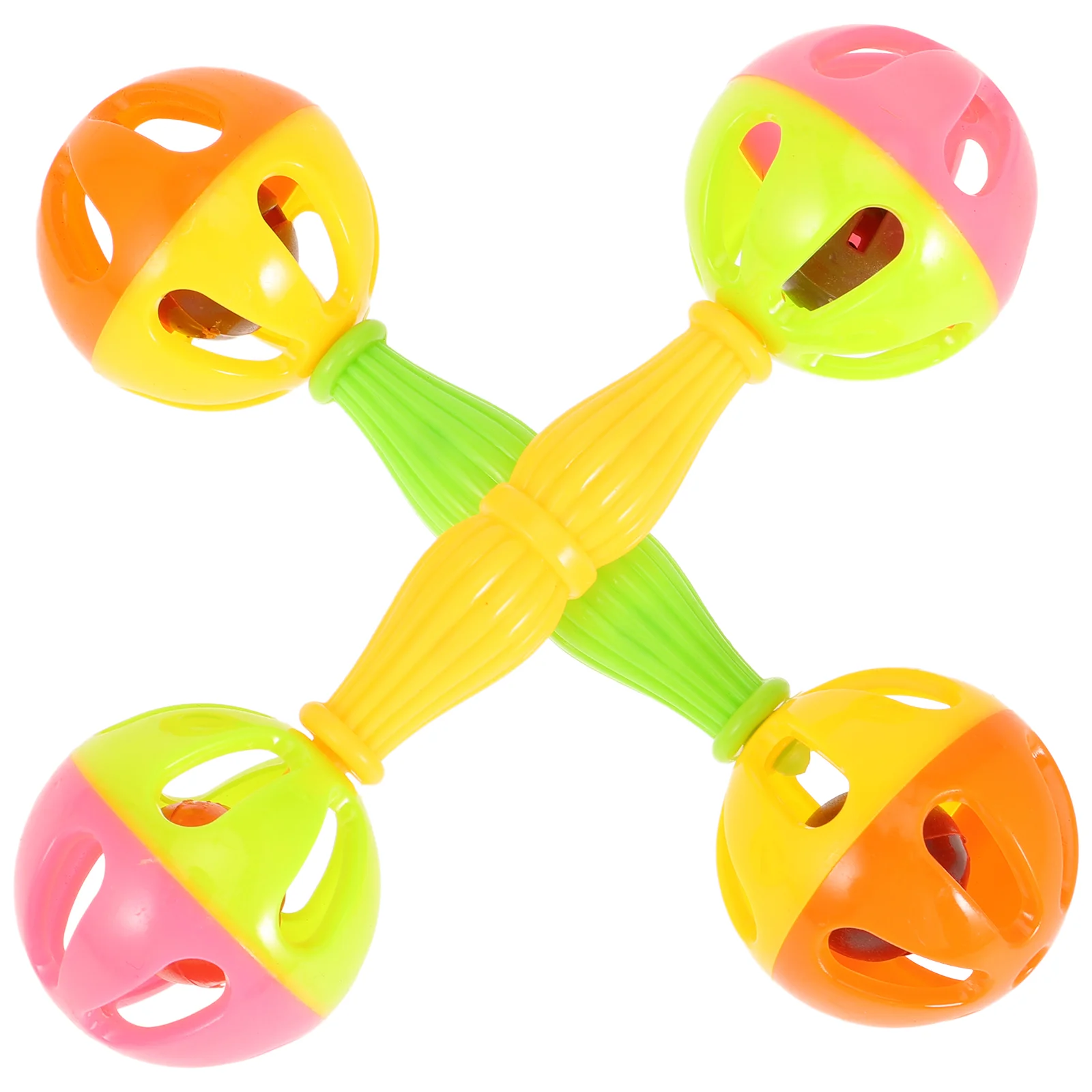 2 Pc Grasping for Parrots Sand Hammer Shaker Birds Large Safe Instrument