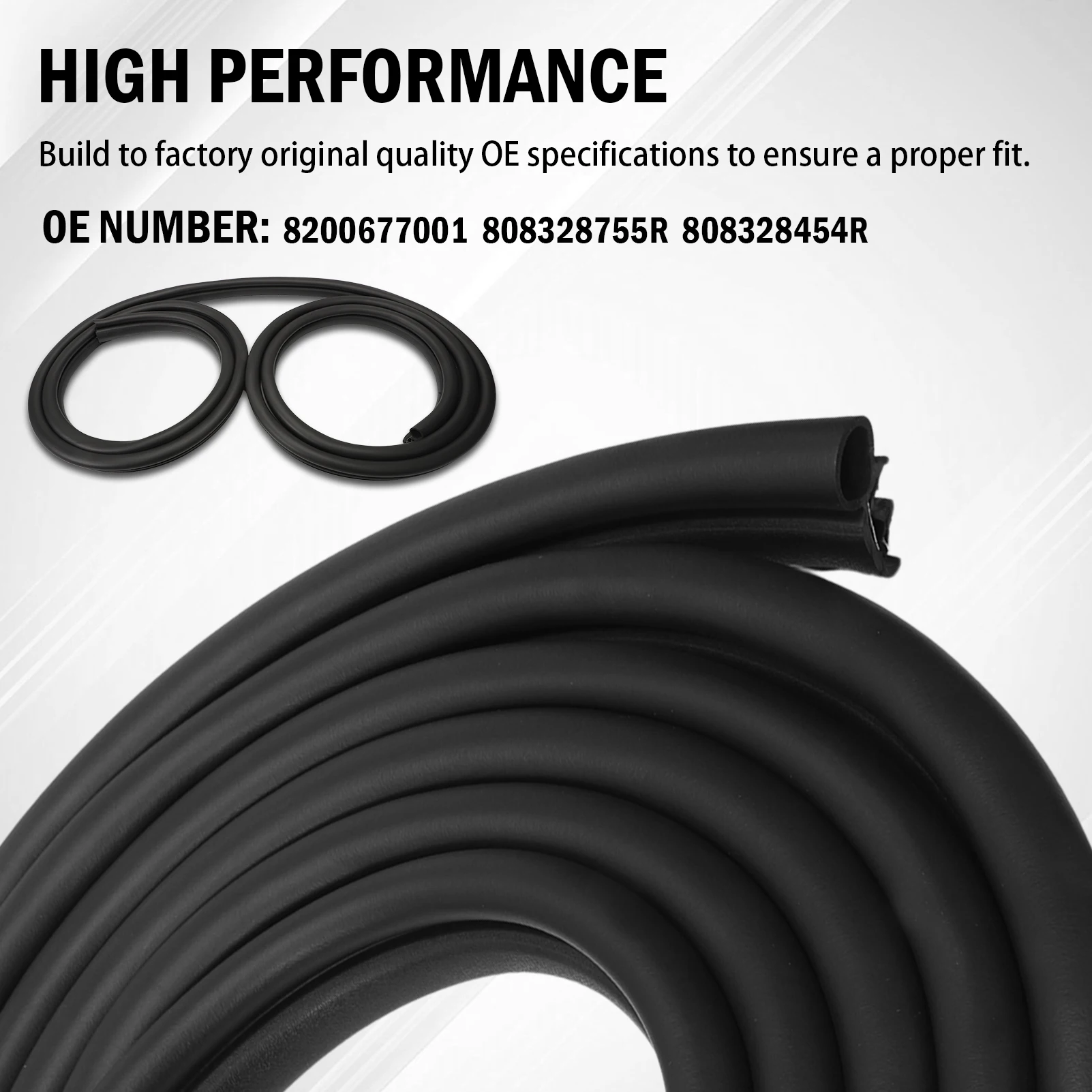 

Уплотнитель сдвижной двери 808328755R 8200677001 для MASTER MOVANO B NV400 X62 (2010-2020) 808328454R Защита кромки