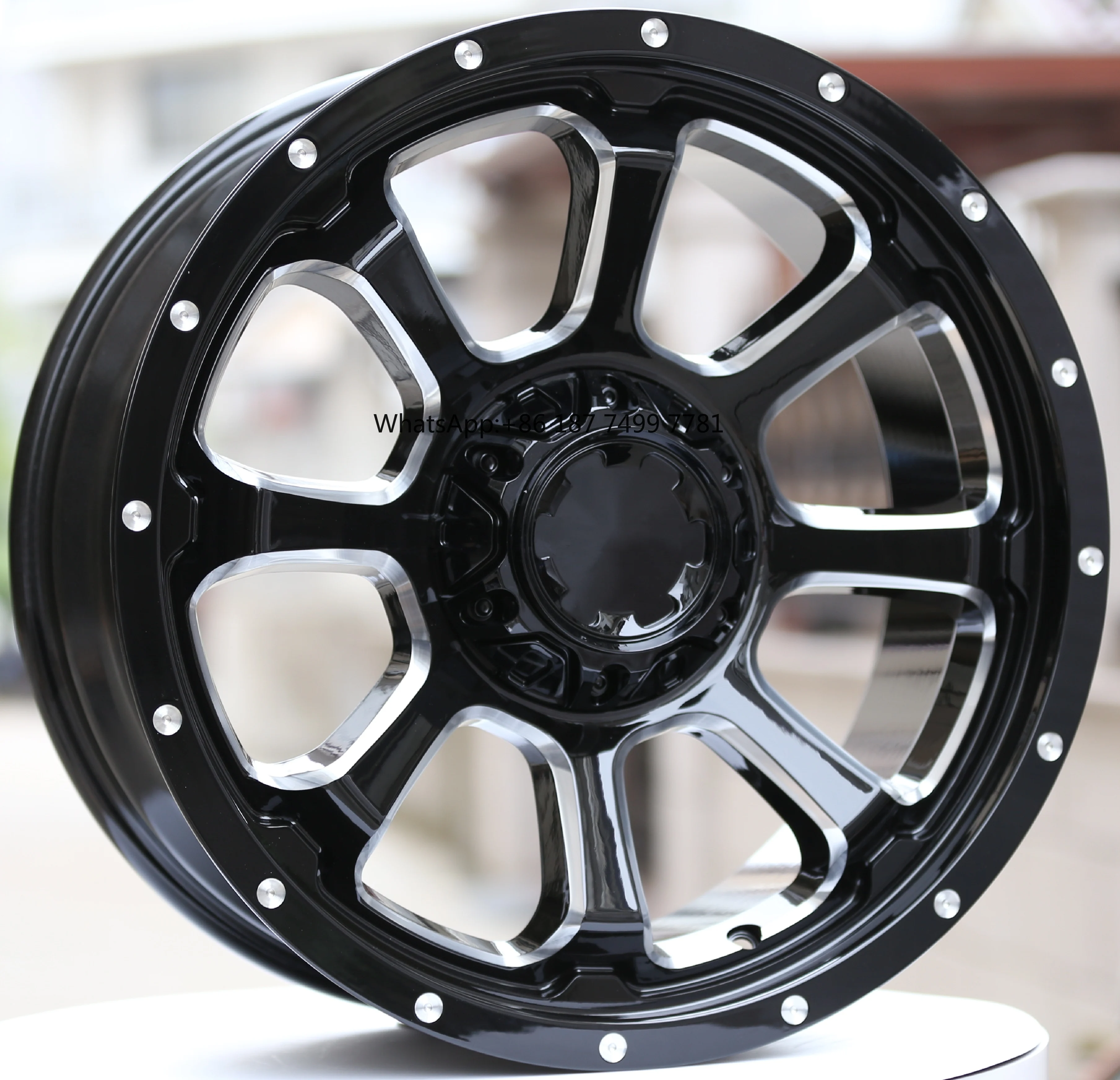 

Modified 17-18-20 Inch Aluminum Alloy Wheel Hub 5x127 5x139.7 6x135 6x139.7 4x4 Off-Road Vehicle Upgrade for Pickup & SUV