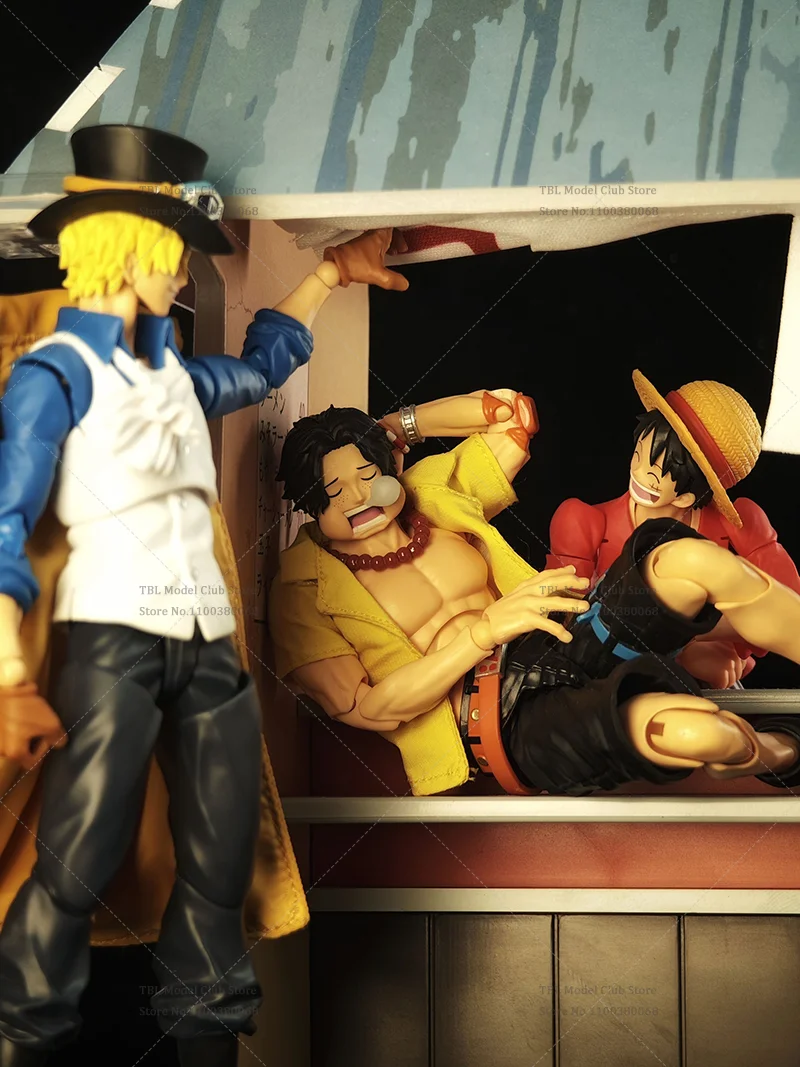 1/12 مقياس الملابس الذكور قميص أصفر قطعة واحدة Portgas · D · Ace لهب لهب الفاكهة ل SHF 6 بوصة عمل الشكل الجندي المشهد الدعائم