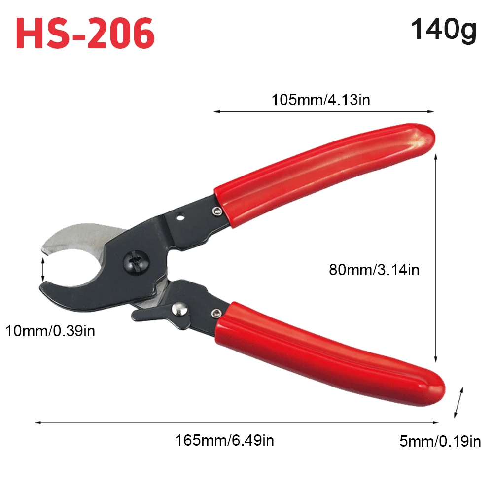 Practical Multifunction Insulated Electrician Shears Crimping Pliers Cutting Wire Stripper For Electricians Tools Cable Cutter