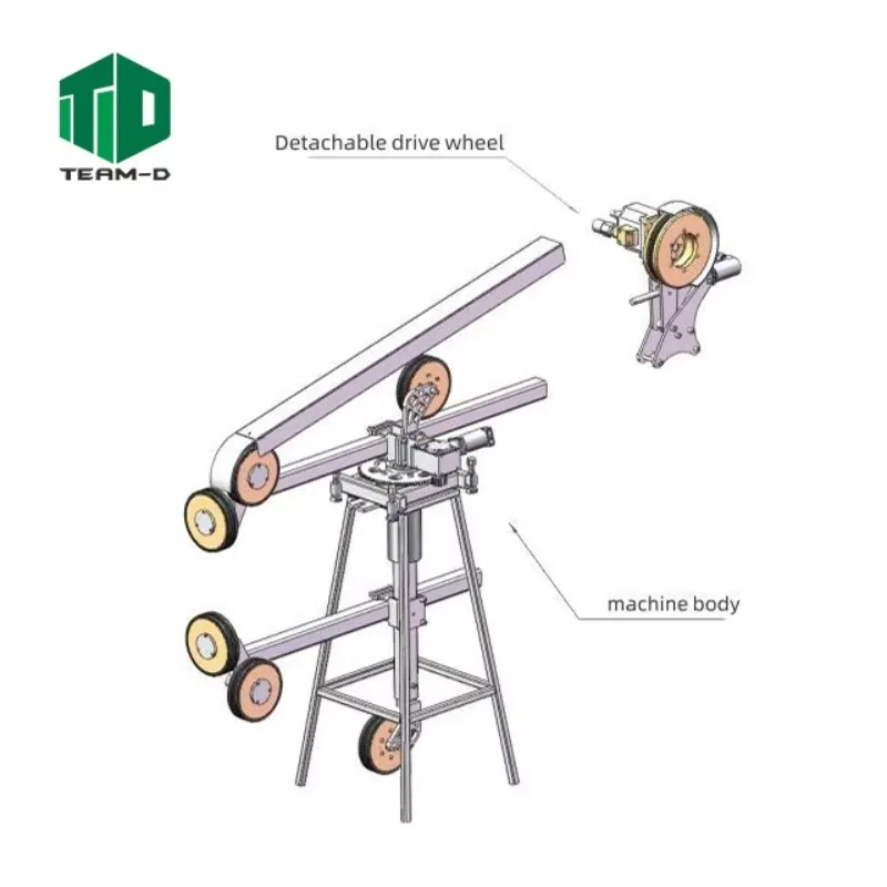 Hydraulic Diamond Wire Saw Circular Hole Concrete Cutting Machine