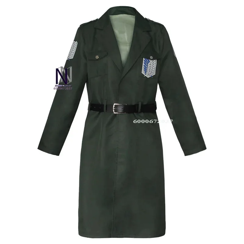 

Attack on Titan Season 4 Survey Corps Windbreaker Uniform Cosplay Costume - Army Style for Anime Fans dl;1