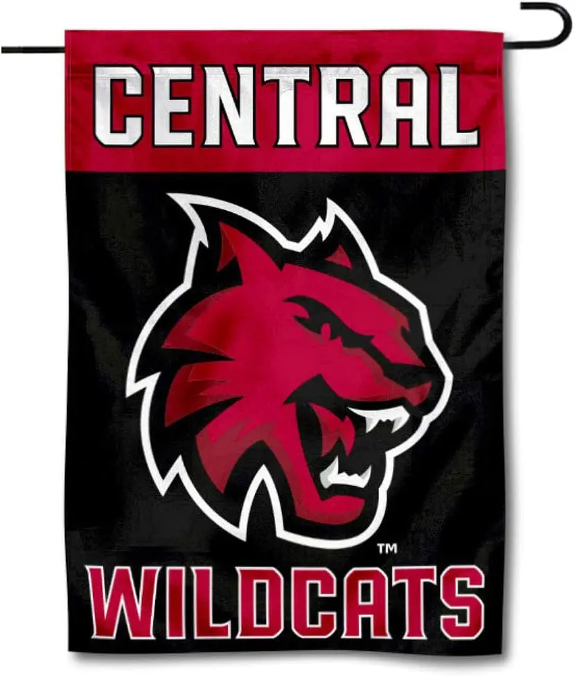 College Flags & Banners Co. Central Washington Wildcats Garden Flag