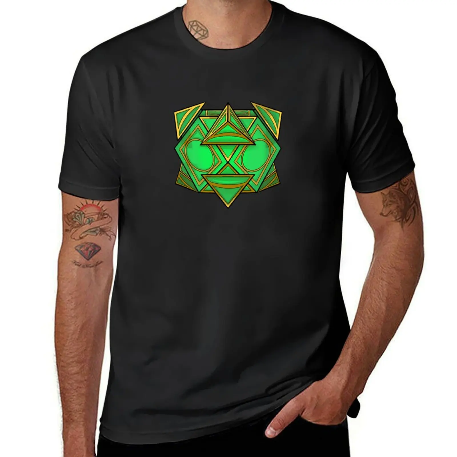 

Jedi holocron (open) T-Shirt blacks sweat blanks Short sleeve tee Men's cotton t-shirt